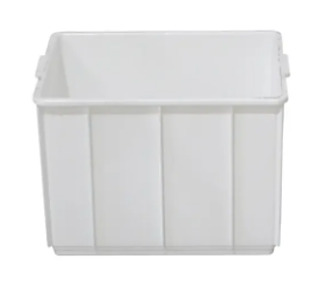 Tote Box Stackable White 33Ltr 432 x 320 x 307mm