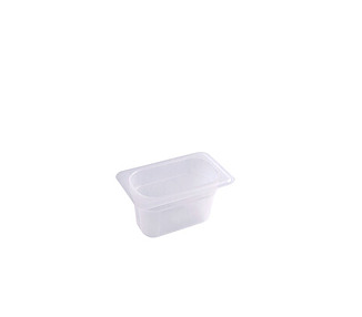 Food Pan Gastroplas Polyprop Opaque 1/9 x 100mm 6/36