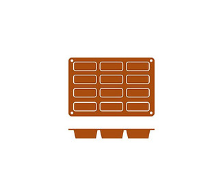 Frenti Silicon Mould Cake 12Cup 10/Ctn