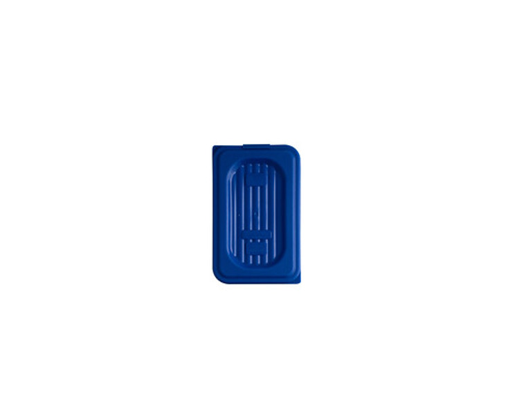 Food Pan Cover Gastroplas Polyprop Blue 1/9 12/36