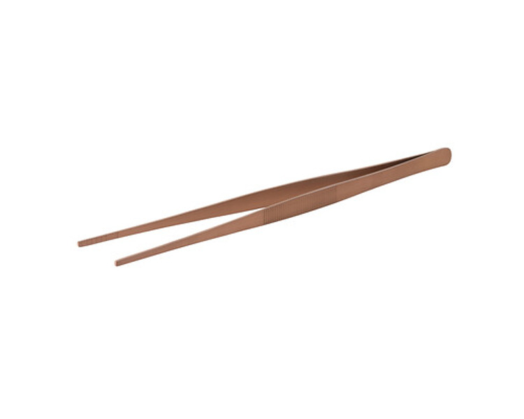 Culinary/Food Tweezers Straight Copper 30cm 6/120