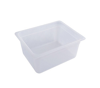 Food Pan Gastroplas Polyprop Opaque 1/2 x 150mm 12/Ctn