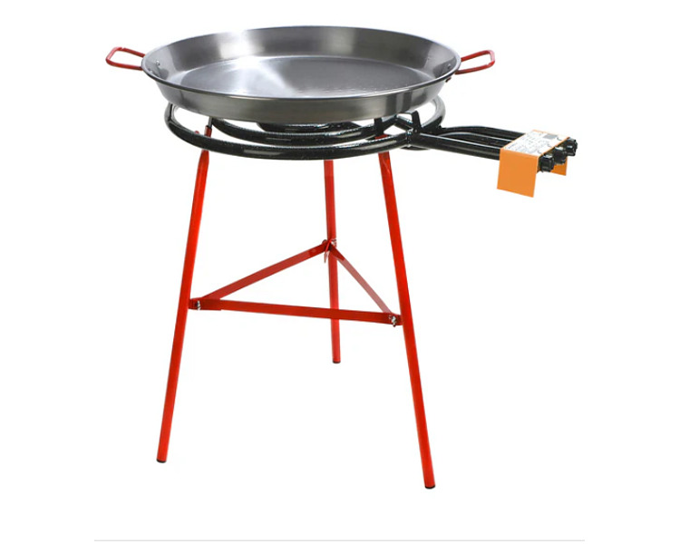 Garcima Ibiza Paella Set Stand Pan Gas Burner 700 x 850mm 1/Ctn