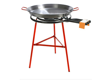 Garcima Ibiza Paella Set Stand Pan Gas Burner 700 x 850mm 1/Ctn