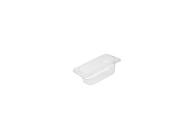 Food Pan Polycarb Clear 1/6 x 100mm 6/36