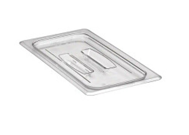 Cambro Flat Cover With Handle 1/3 Size Clear 6/Ctn