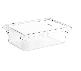Camwear Food Storage Box Polycarbonate Clear 11.4tr 30.5 x 46 x 15cm 6/Ctn