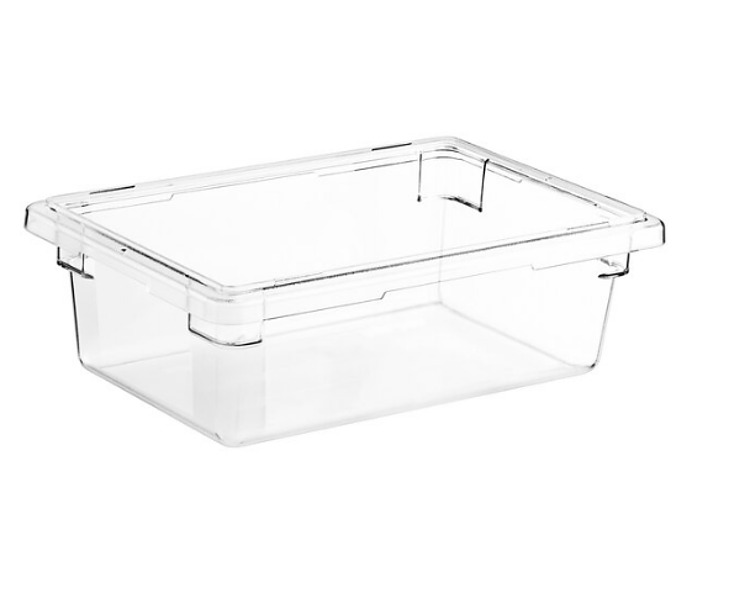 Camwear Food Storage Box Polycarbonate Clear 11.4tr 30.5 x 46 x 15cm 6/Ctn