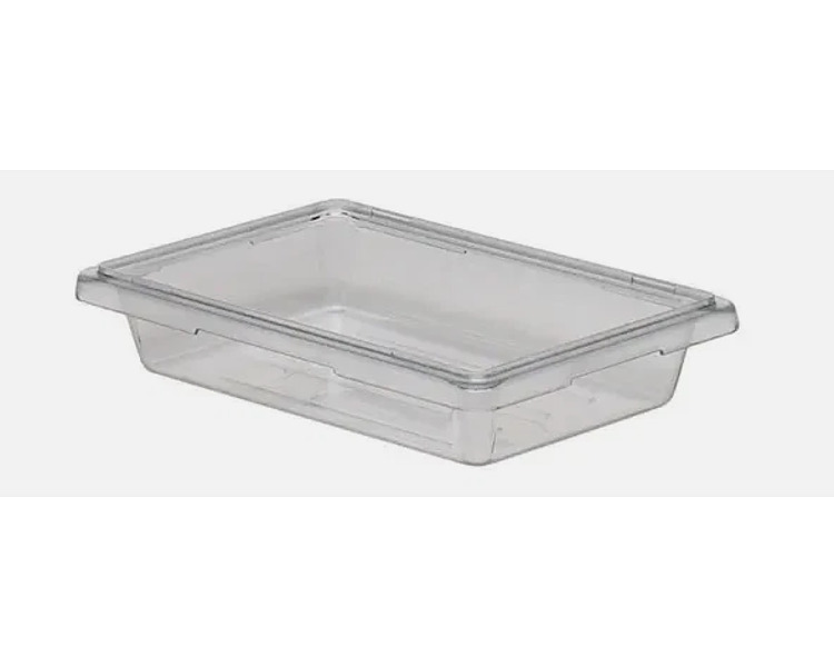 Camwear Food Storage Box Polycarbonate Clear 6.6tr 30.5 x 46 x 9cm 6/Ctn