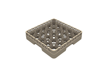 Pujadas Flap Rack Glass Rack 25 Compartment Beige 6/Ctn