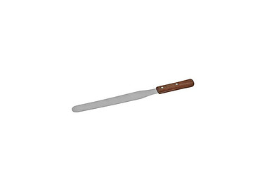Spatula/Pallet Knife Straight With Wood Handle 250mm
