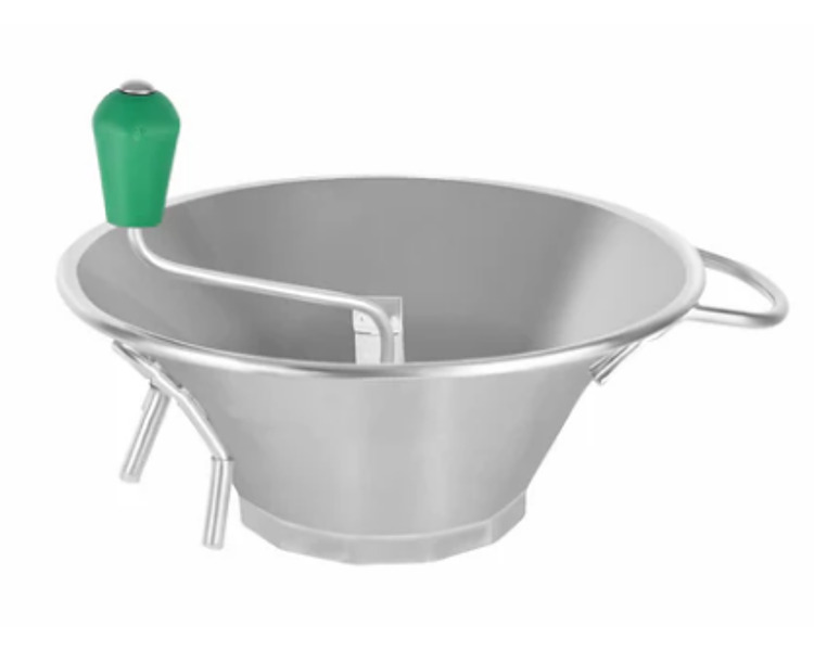 Paderno Food Mill Tinned With 3 Blades 310mm 1/Ctn