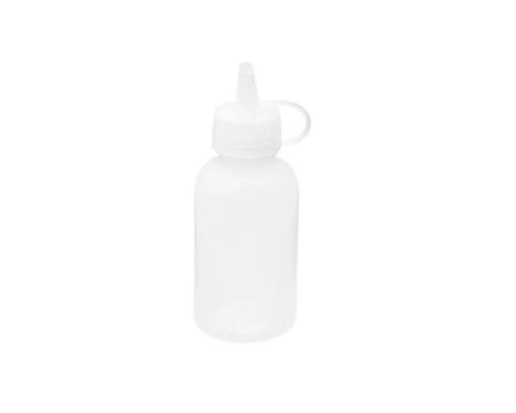 Squeeze Bottle Mini Clear With Seal Tip 50ml 12/288