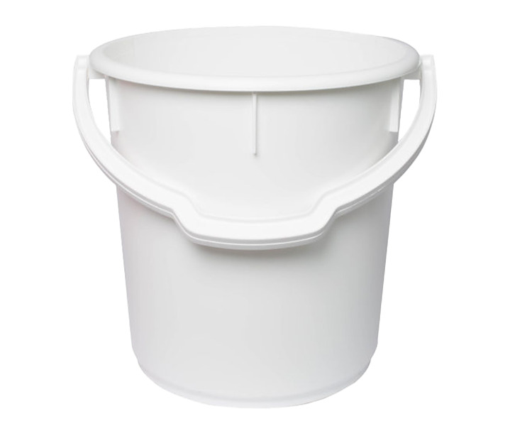 Nally Plastic Bucket White 22Ltr