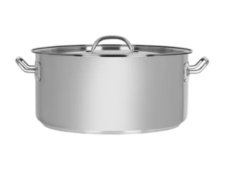 Elite Casserole S/S With Cover 320 x 150mm 12Ltr 4/Ctn
