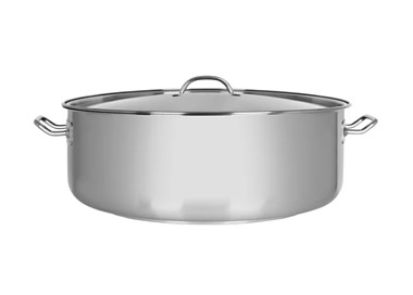 Elite Casserole S/S With Cover 450 x 160mm 25Ltr 2/Ctn