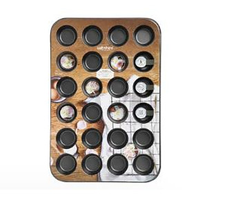 Muffin Pan Mini 24 Cup Non-Stick 6/12