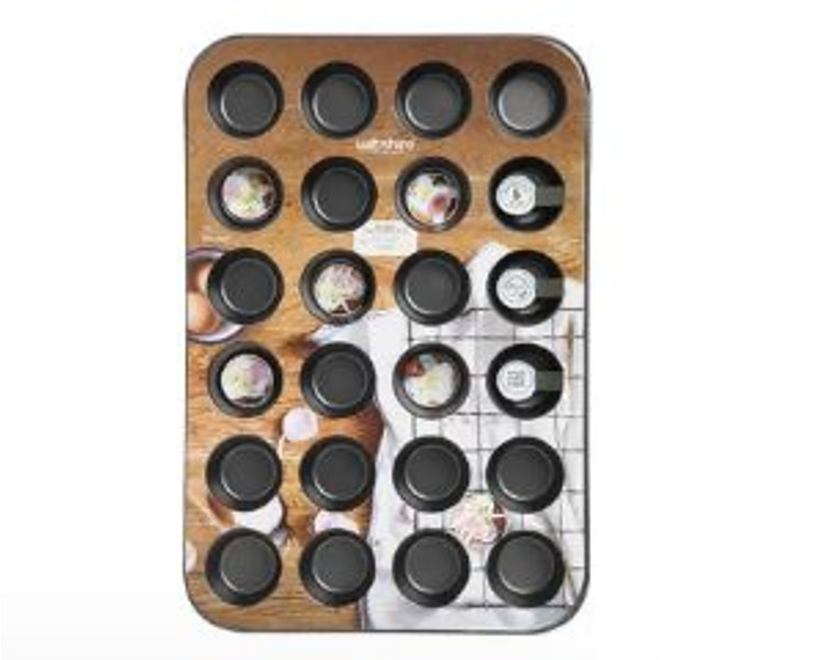 Muffin Pan Mini 24 Cup Non-Stick 6/12