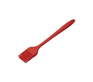 Pastry Brush Silicone Red 200mm 24/Ctn