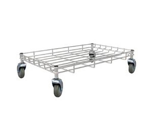 Dolly Suits Pizza Dough Boxes Chrome 680 x 440 x 180mm