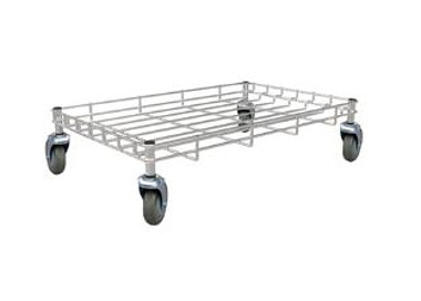 Dolly Suits Pizza Dough Boxes Chrome 680 x 440 x 180mm