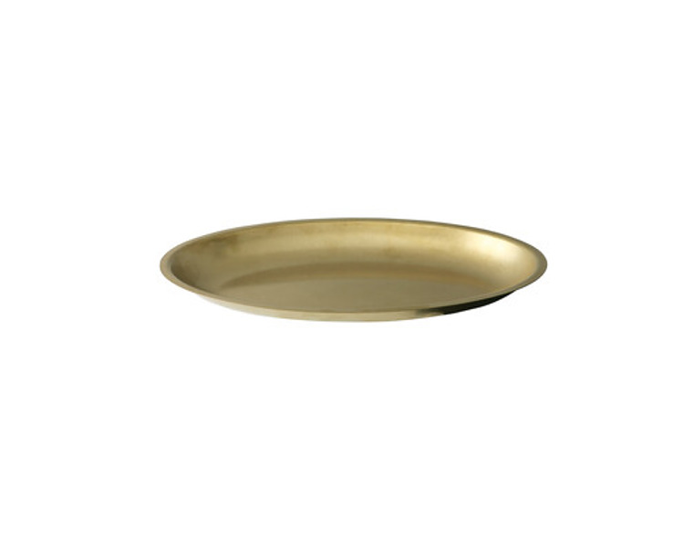 Moda Vintage Deep Oval Tray Gold 300 x 182mm 6/36