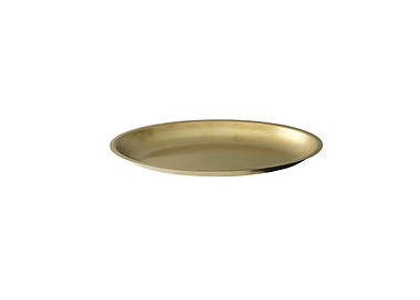 Moda Vintage Deep Oval Tray Gold 300 x 182mm 6/36