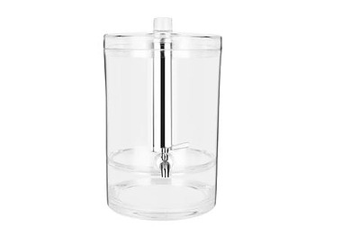 Juice Dispenser Single Clear Polycarb W/Ice Chamber No Stand 8.9Ltr