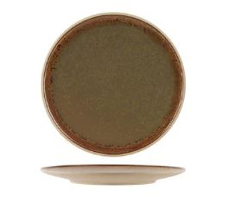 Tablekraft Soho Round Plate Burnt Orange 200 x 10mm 6/24