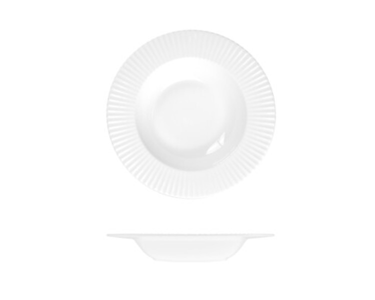 RAK Le Ballet Spectra Round Deep Plate 230mm 12/Ctn