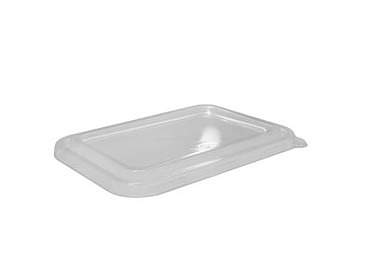 Container Sugarcane Lid PET Suits 500/650/750ml Base 50/Slv 8Slvs/Ctn