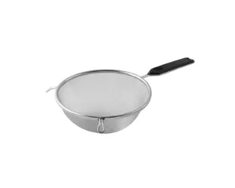 Strainer Medium Mesh Plastic Handle 20cm 12/Ctn
