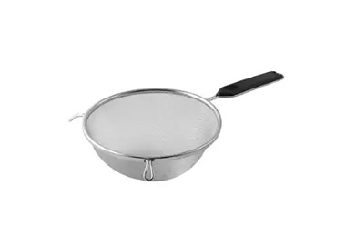 Strainer Medium Mesh Plastic Handle 20cm 12/Ctn