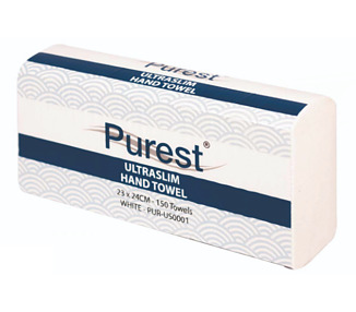 Purest Ultraslim Hand Towel 150Sheets 16/Ctn