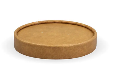 BioLid Paper Kraft Suits 8oz Soup Bowl 500/Ctn
