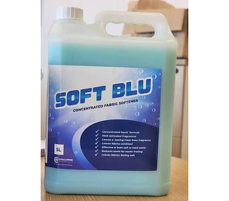 Soft Blue Fabric Softener & Conditioner 5Ltr