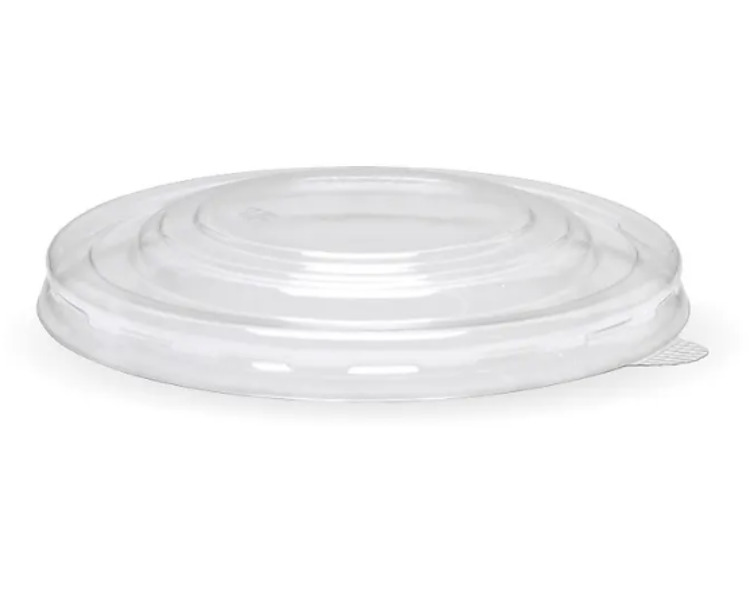 Biobowl PET Flat Lid Suits 12-32oz Bowls 500/Ctn