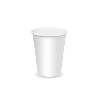 Biopak Cold Cup 12oz 360ml White 1000/Ctn