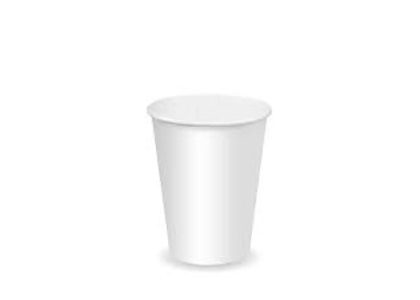 Biopak Cold Cup 12oz 360ml White 1000/Ctn