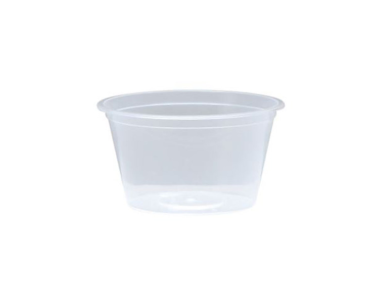 Container Round Plastic 250ml 500/Ctn