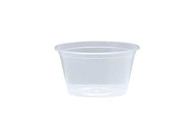 Container Round Plastic 250ml 500/Ctn