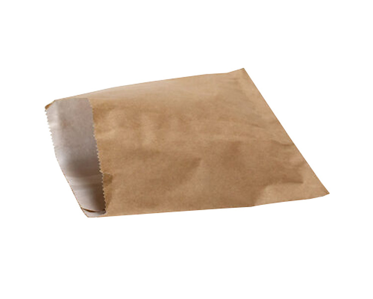 Paper Bag Kraft Greaseproof Lined 160 x 140mm 500/Pkt