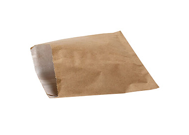 Paper Bag Kraft Greaseproof Lined 160 x 140mm 500/Pkt