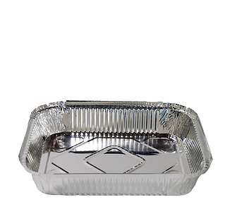 Foil Container Rectangular 3Kg Base 272 x 214 x 50mm 200/Ctn