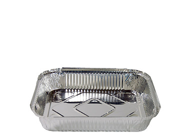 Foil Container Rectangular 3Kg Base 272 x 214 x 50mm 200/Ctn