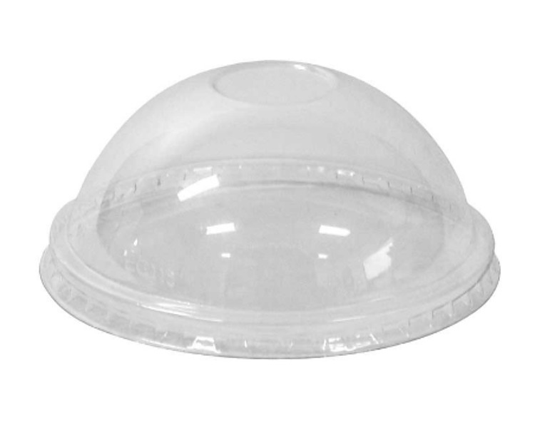 Dome PET Lid Suits Paper Bowl 12-24oz 500/Ctn