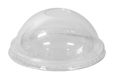 Dome PET Lid Suits Paper Bowl 12-24oz 500/Ctn