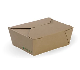 Bioboard Lunch Box No Window Medium 200/Ctn