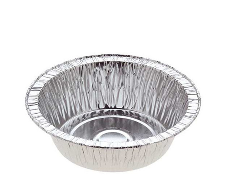 Foil Container Pie Dish Round Medium 1000/Ctn