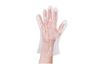 Glove LDPE One Size Fits All Clear 500/Pkt 20Pkt/Ctn